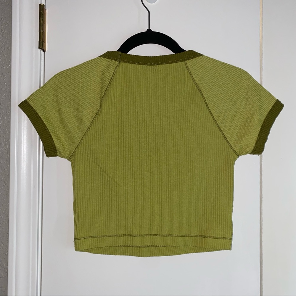 Wild Fable Short Sleeve Ribbed T-Shirt - Picture 4 of 5